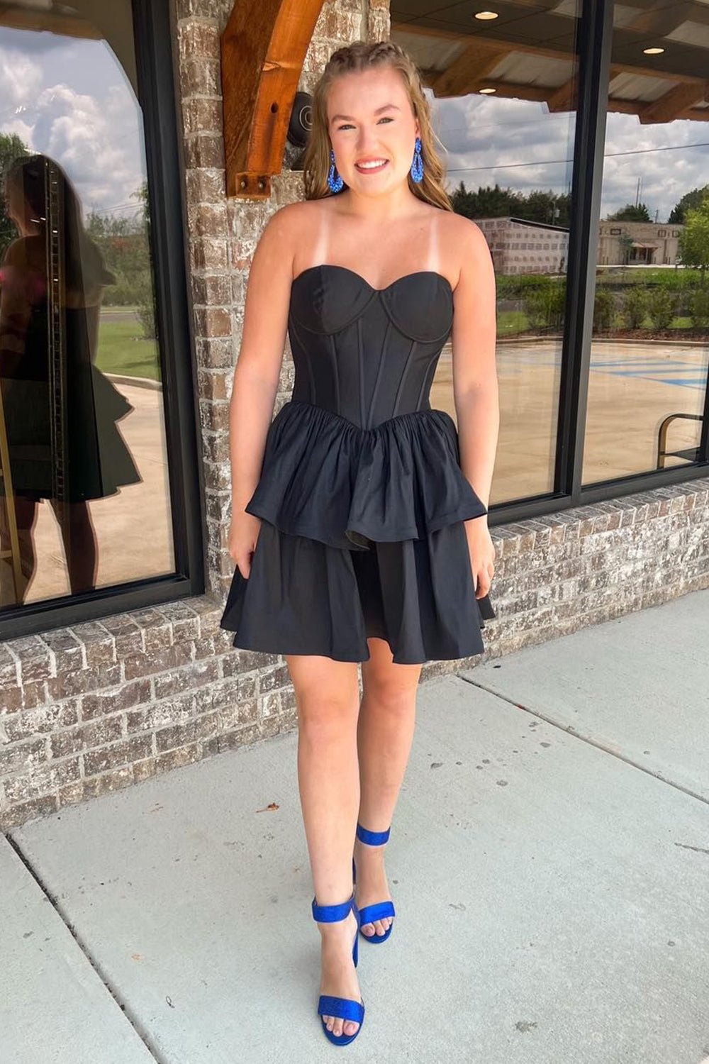 princess polly baby blue dress Alyce Paris Short Dresses and Homecoming Dresses at Signatures Formal Alyce  Paris Homecoming 3173 Signatures Formal/Kentucky Prom&Bridal/Kentucky  Pageant/Best Bridal /Prom Near Me/Best Prom Kentucky/Online Prom Shop main image 0