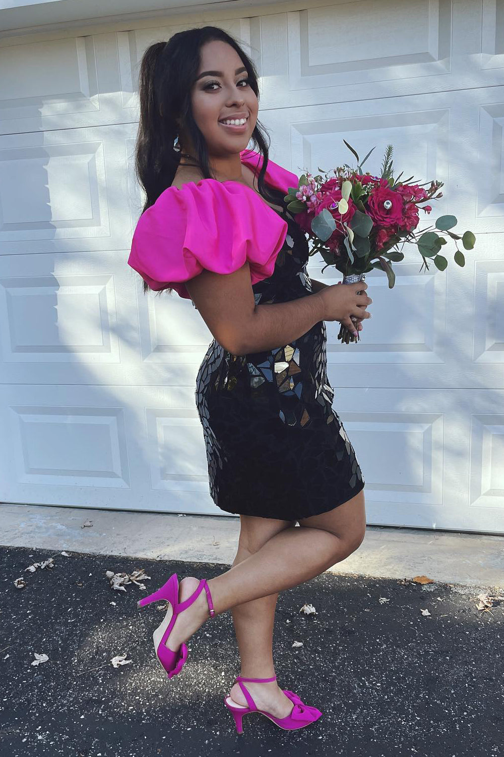 royal blue 2 piece homecoming dress Round Neck 2 Pieces Royal Blue Satin Long Prom Dress with Pocket, Roya –  abcprom