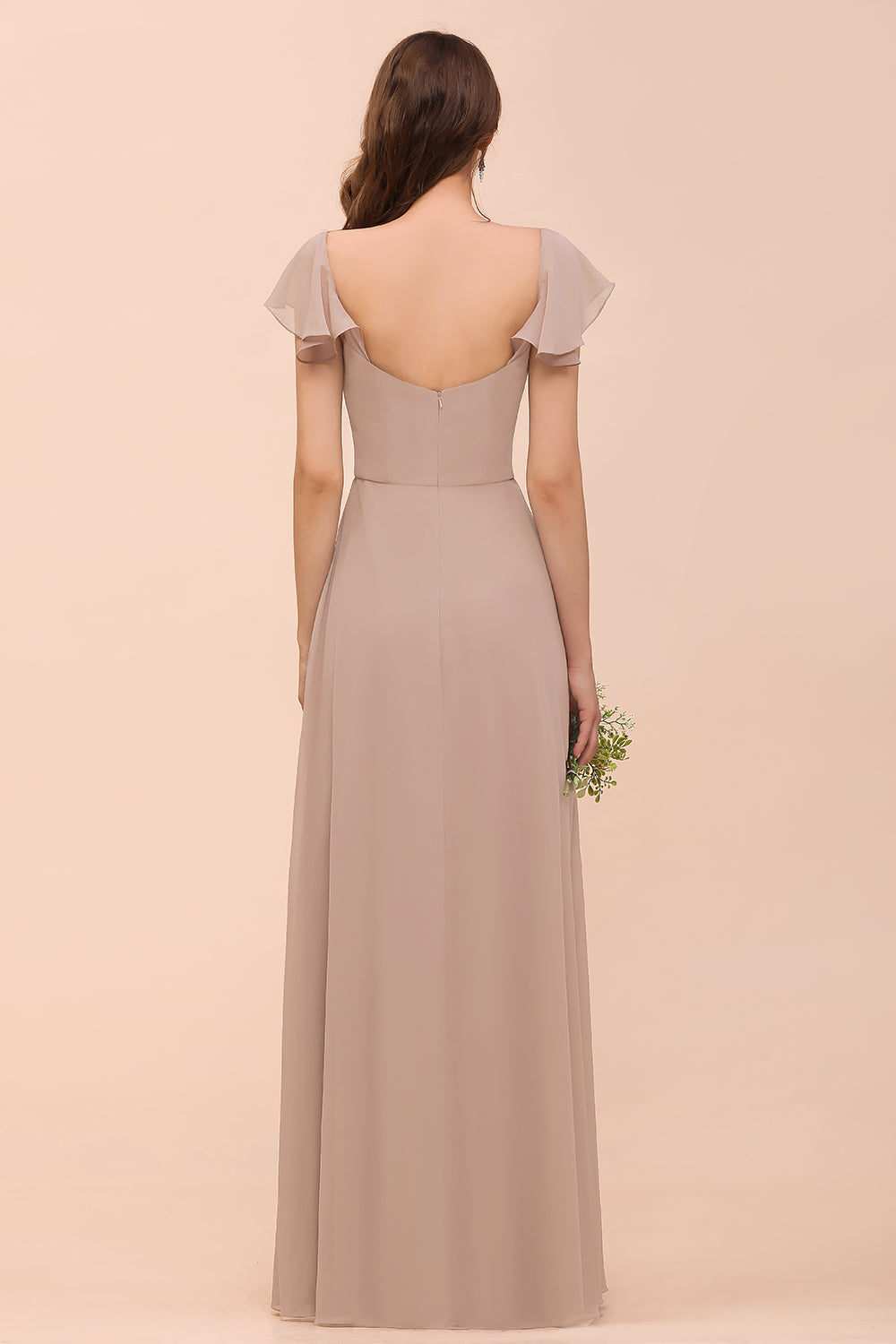 white christmas dresses Six Stories Women's Plunge Cowl Chiffon Bridesmaid Dress