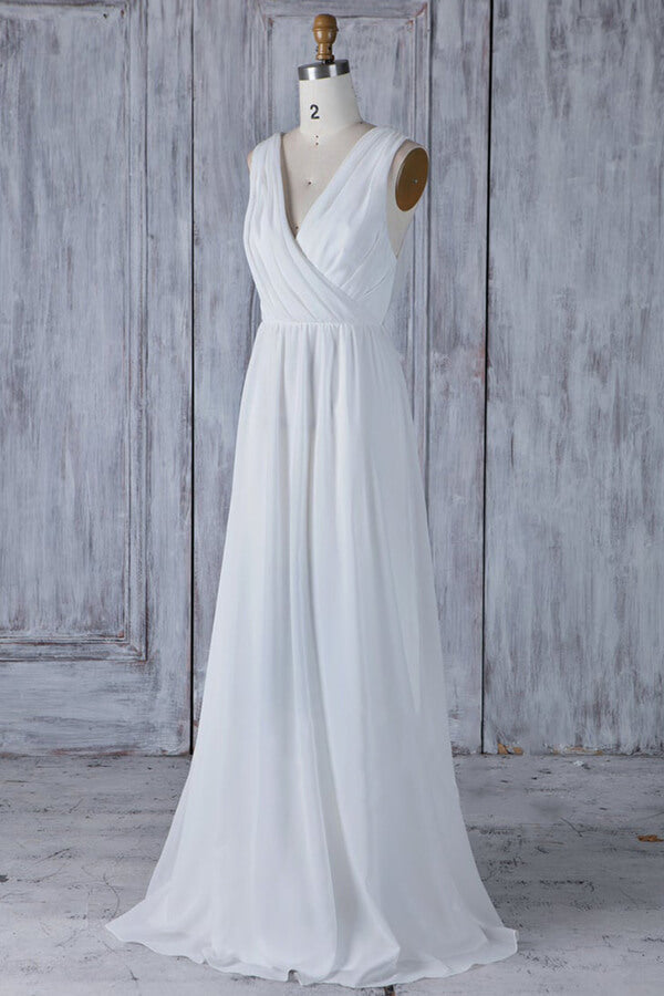how to hang long dresses with sleeves Elegant Long A-line Ruffle Lace Chiffon Wedding Dress – BIZTUNNEL