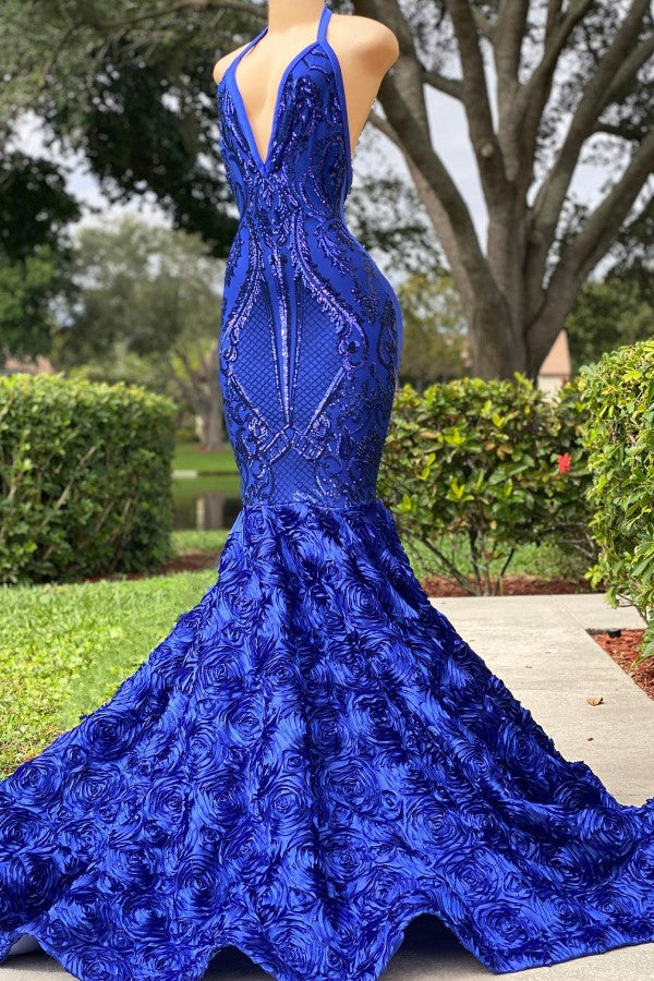 chinese dress ladies Long A-line V-neck Satin Lace Front Slit Prom Dress With Sleeves main image 1