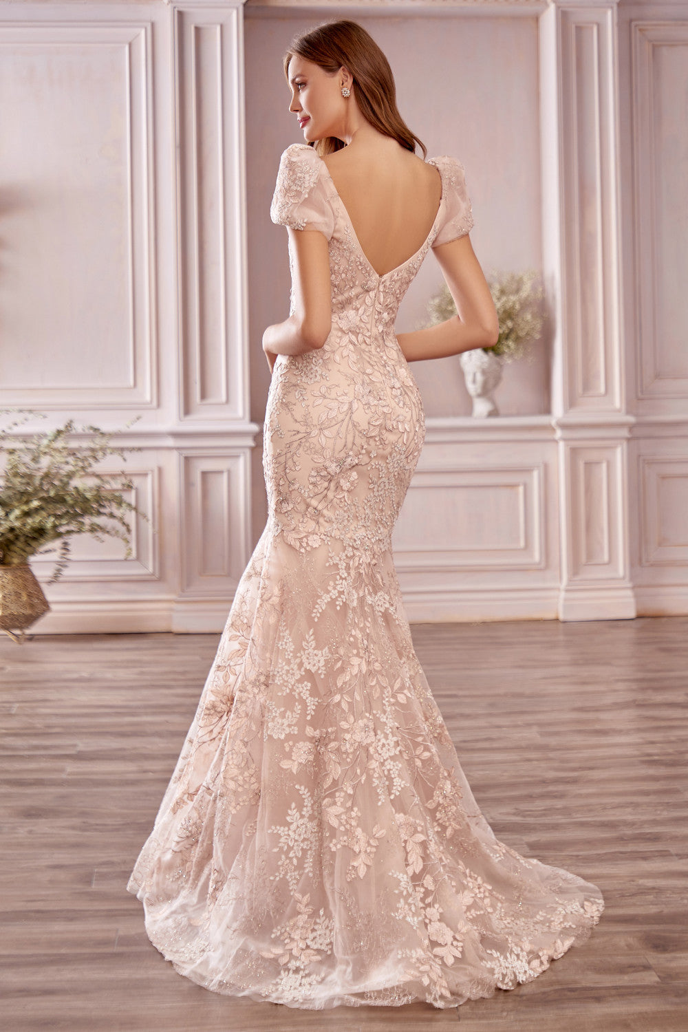 slim fit dress slacks Luxurious Mermaid Lace Appliques Wedding Dress Sheer Skirt