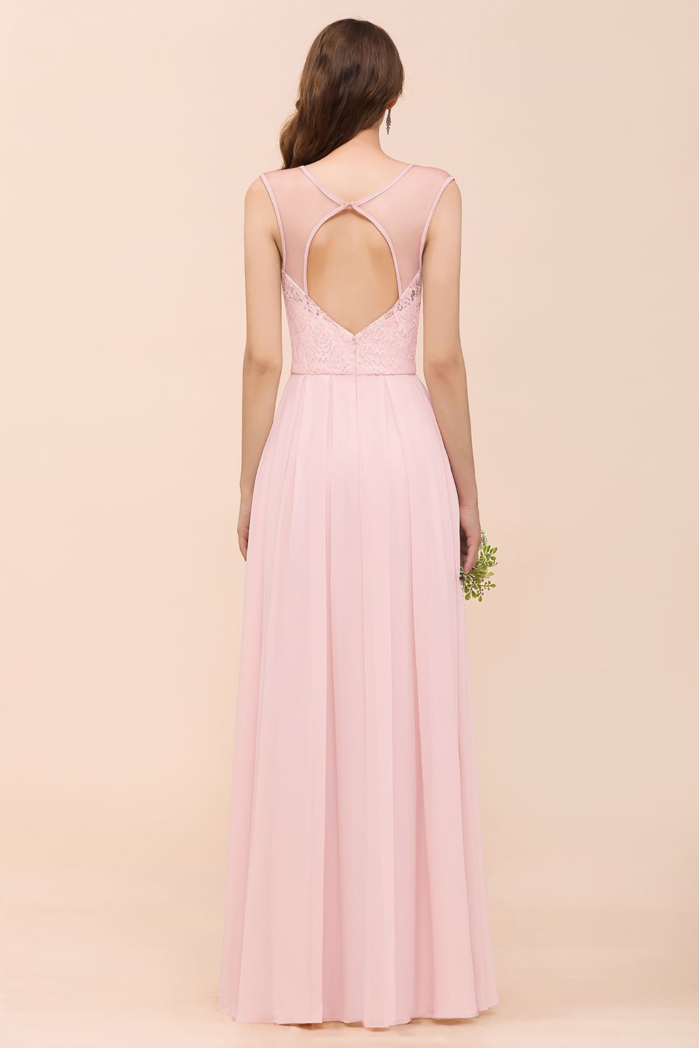 sachin and babi light blue dress Elegant Pink Long A-line Sweetheart Lace Chiffon Bridesmaid Dress –  BIZTUNNEL
