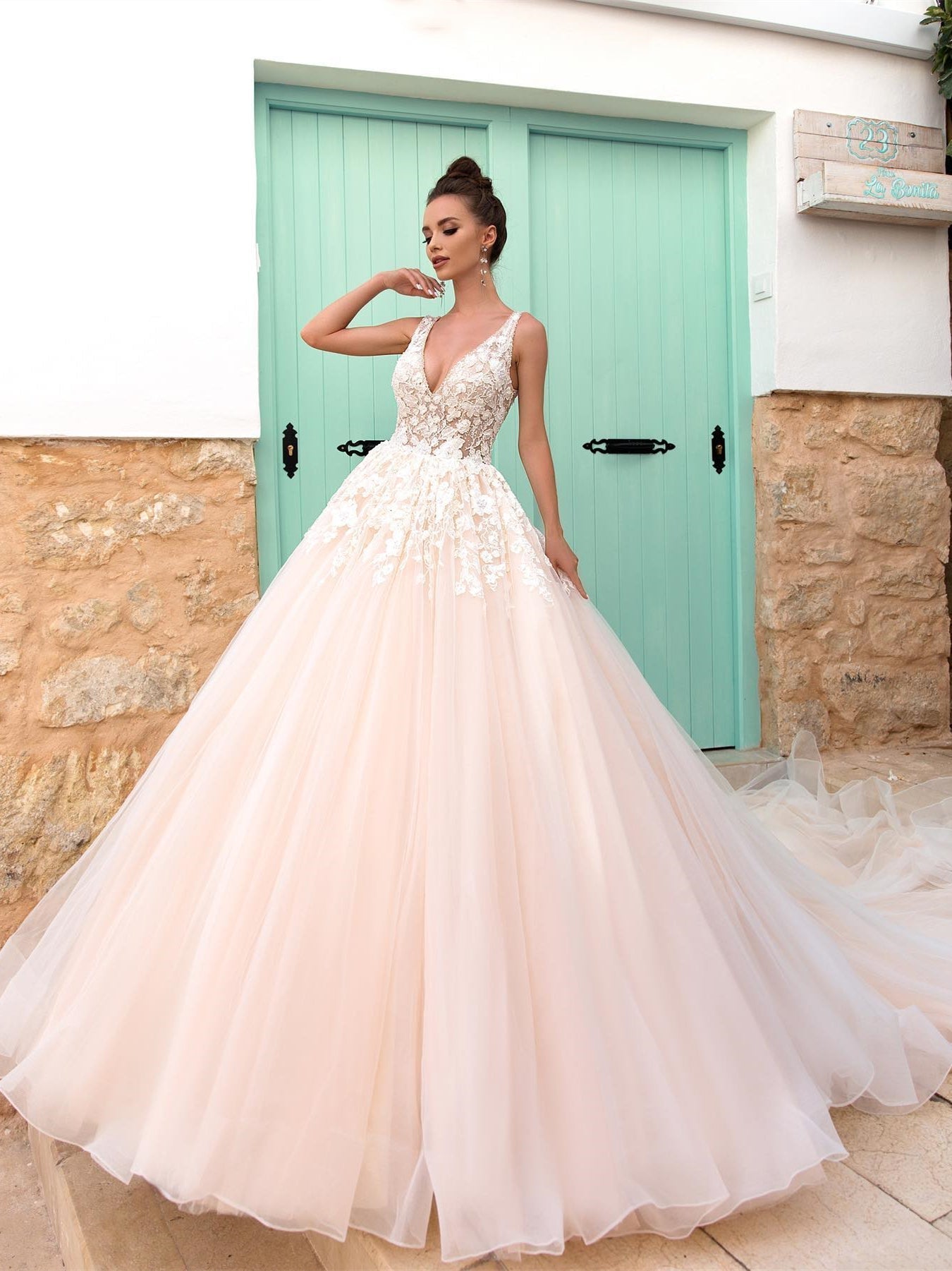 gorgeous dresses for graduation High-Low White Graduation Dress with Lace Ruffle White / 2