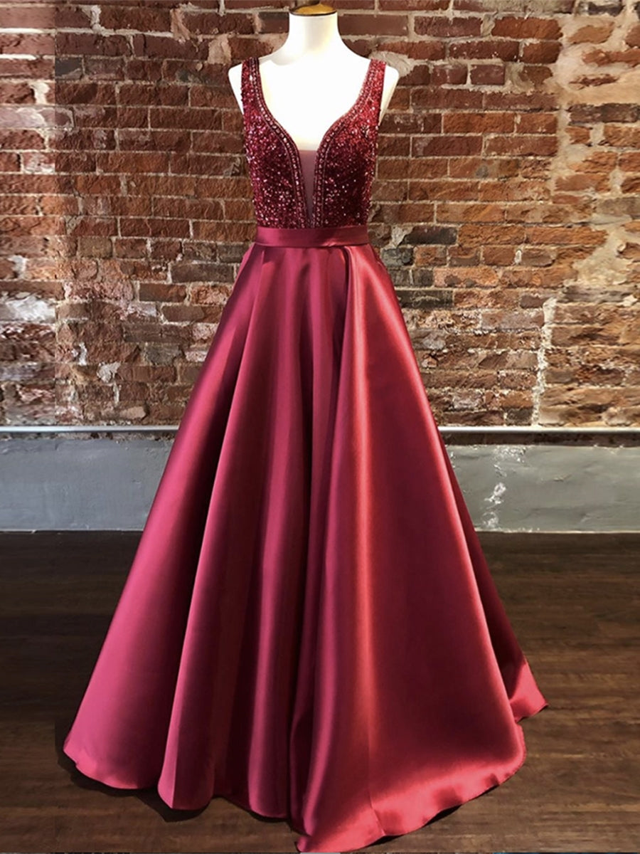 gorgeous dresses for graduation Gorgeous Peach V-neck Mermaid Graduation Dresses Long Fabulous Prom Dresses With Split Online