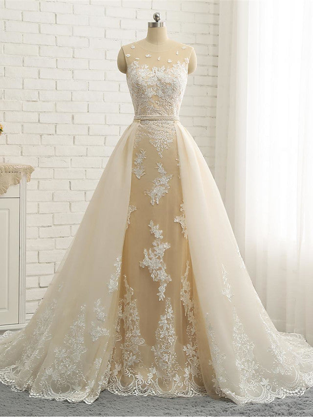 lace one sleeve wedding dress Aire