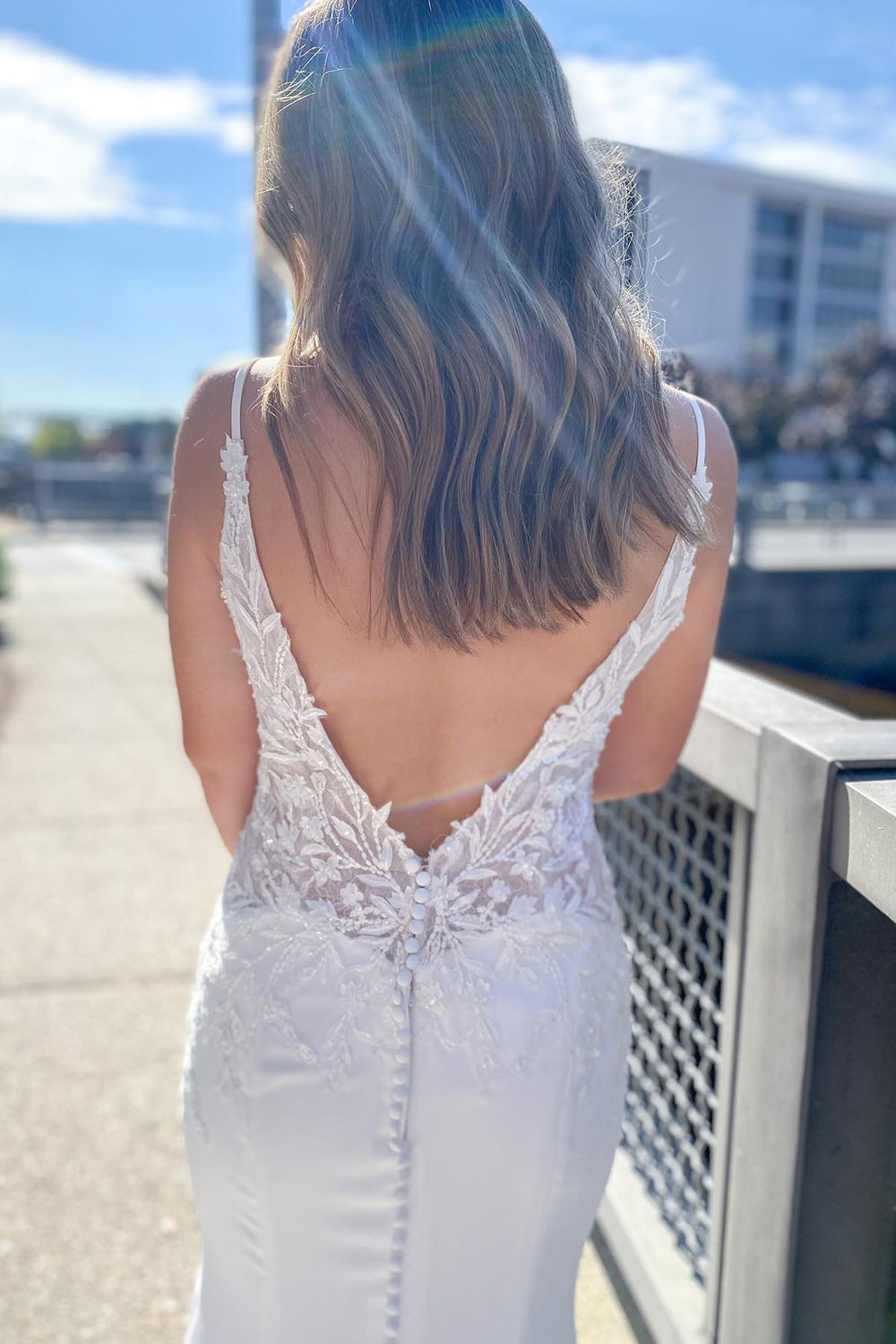 Unique Open Chest Sexy Mermaid Sweet Heart Lace Long Cheap Wedding Bridesmaid Dresses, WG135