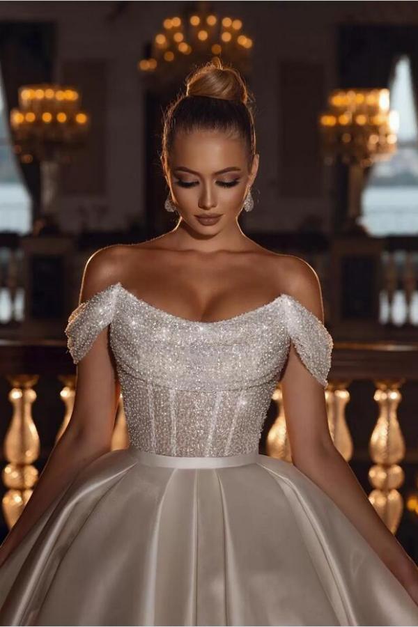 slim fit dress slacks JIMENA Wedding Dress main image 1