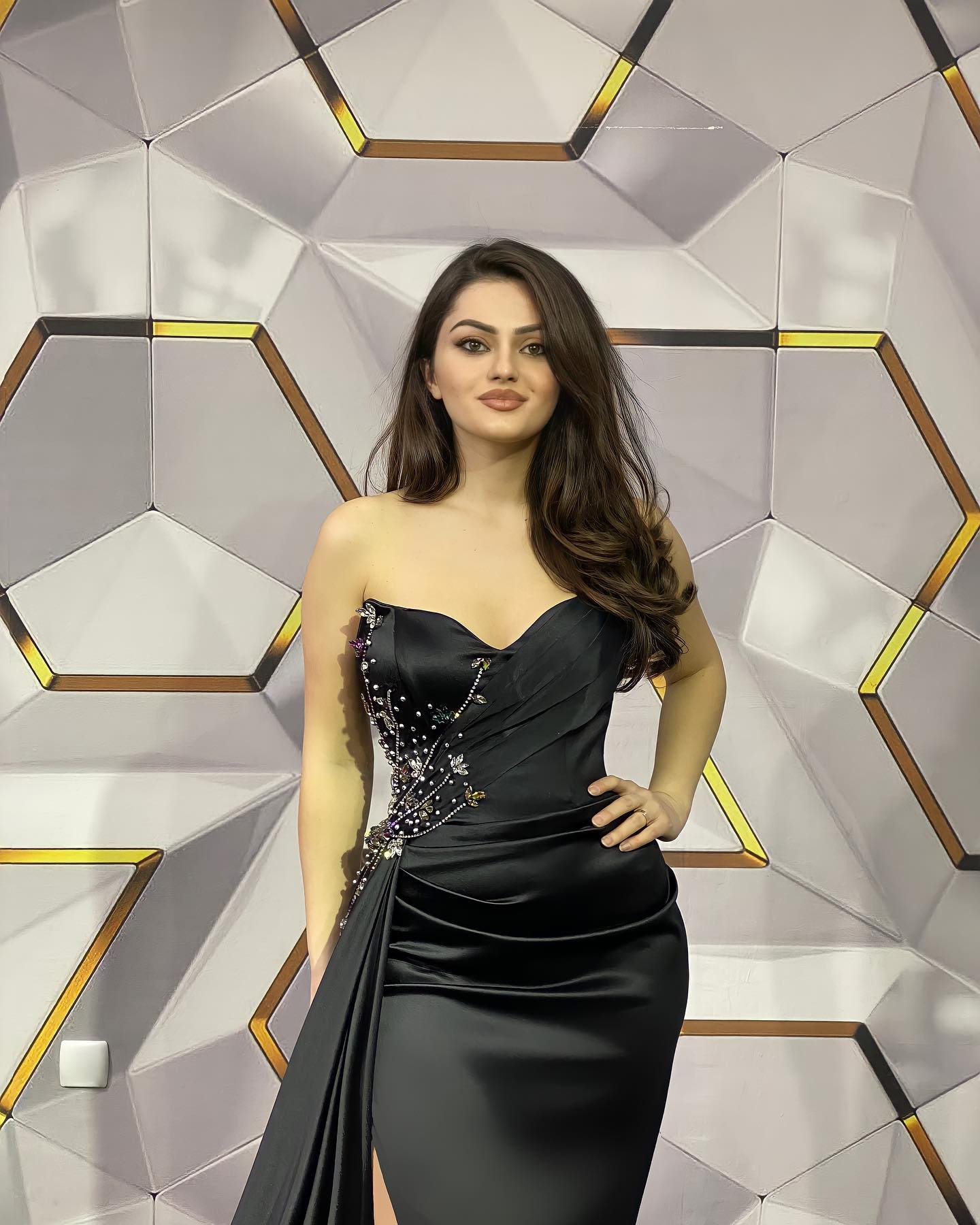 Sexy Black Long Mermaid Sweetheart Prom Dress With Slit  BIZTUNNEL