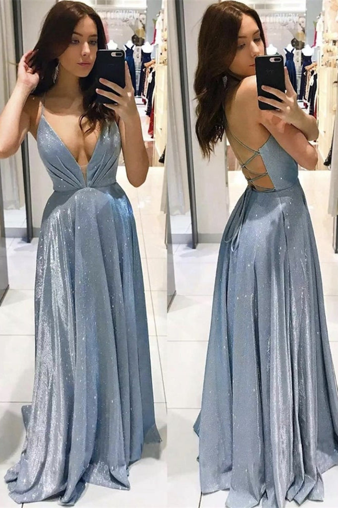 sachin and babi light blue dress Alizio - Spaghetti Strap Backless Maxi Bodycon Dress