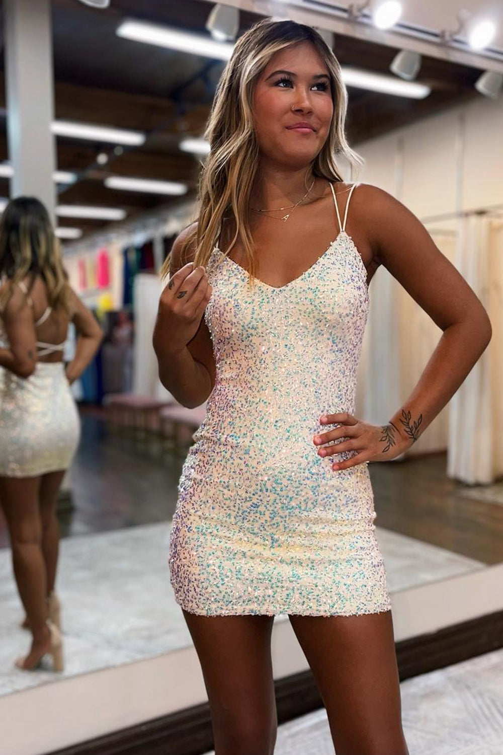 white halter mini dress White Halter Mini Dress