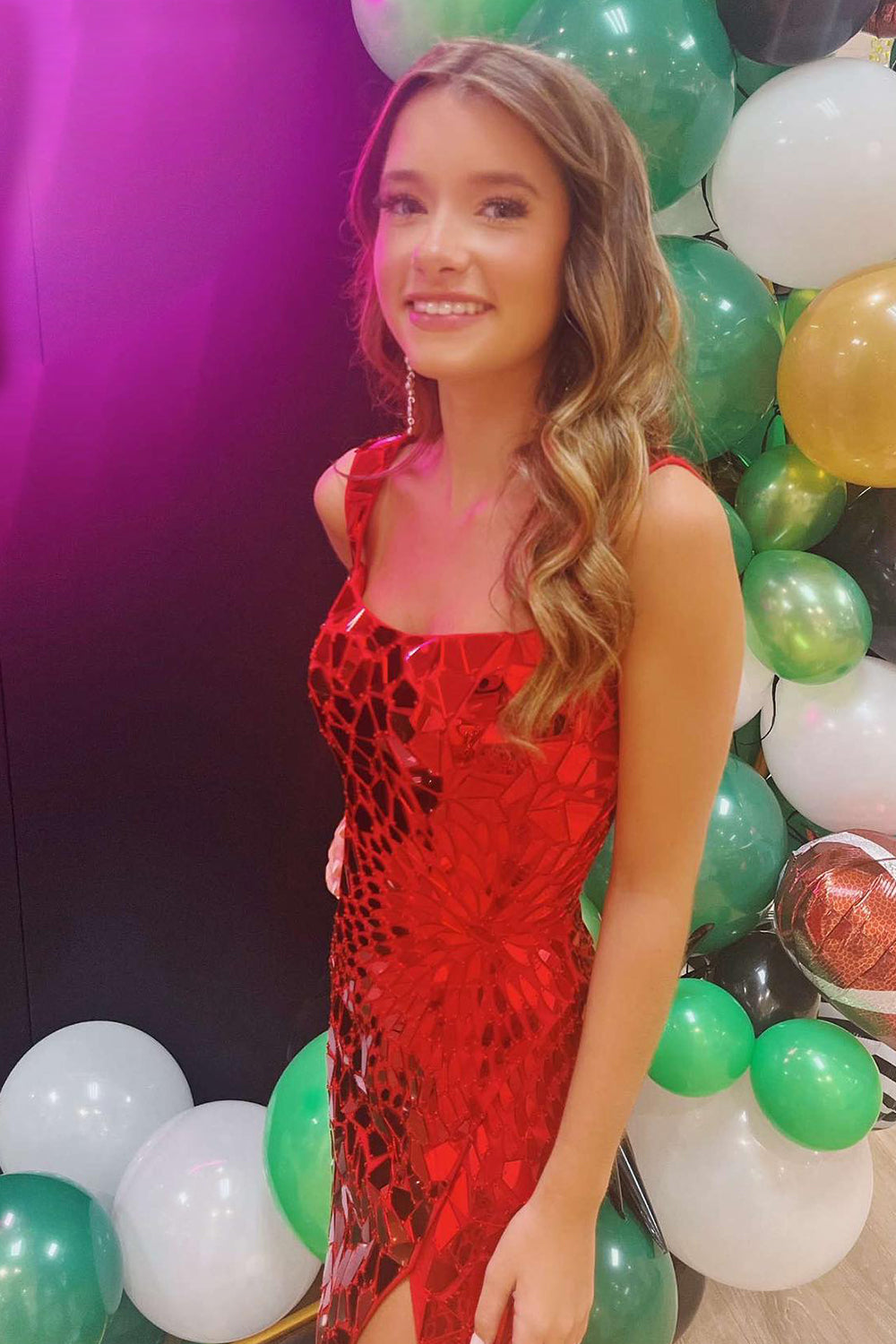 red and silver homecoming dresses Clarisse Prom 810258