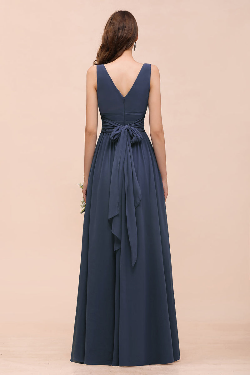 Evita Bridesmaid Dress - Stormy main image 0