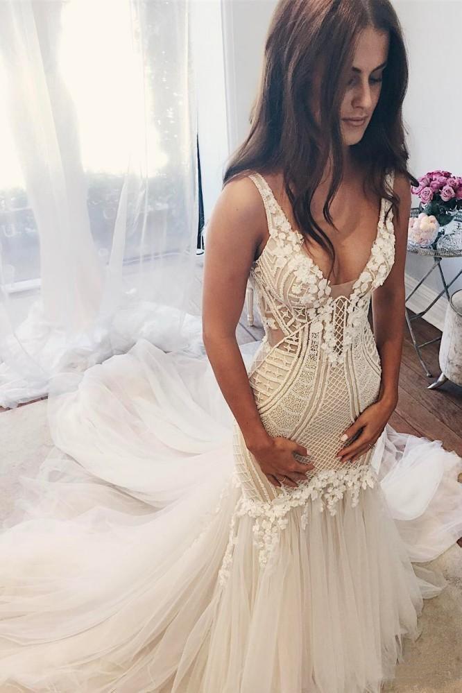 princess polly baby blue dress Open Back Wedding Dresses - Low Back Wedding Gowns main image 0