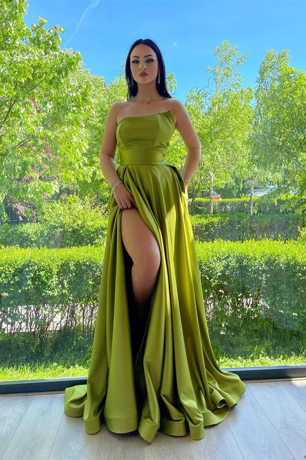 strapless prom dress with pockets Strapless Long Prom Gown: Blondie Nites 5301BN Black / 0
