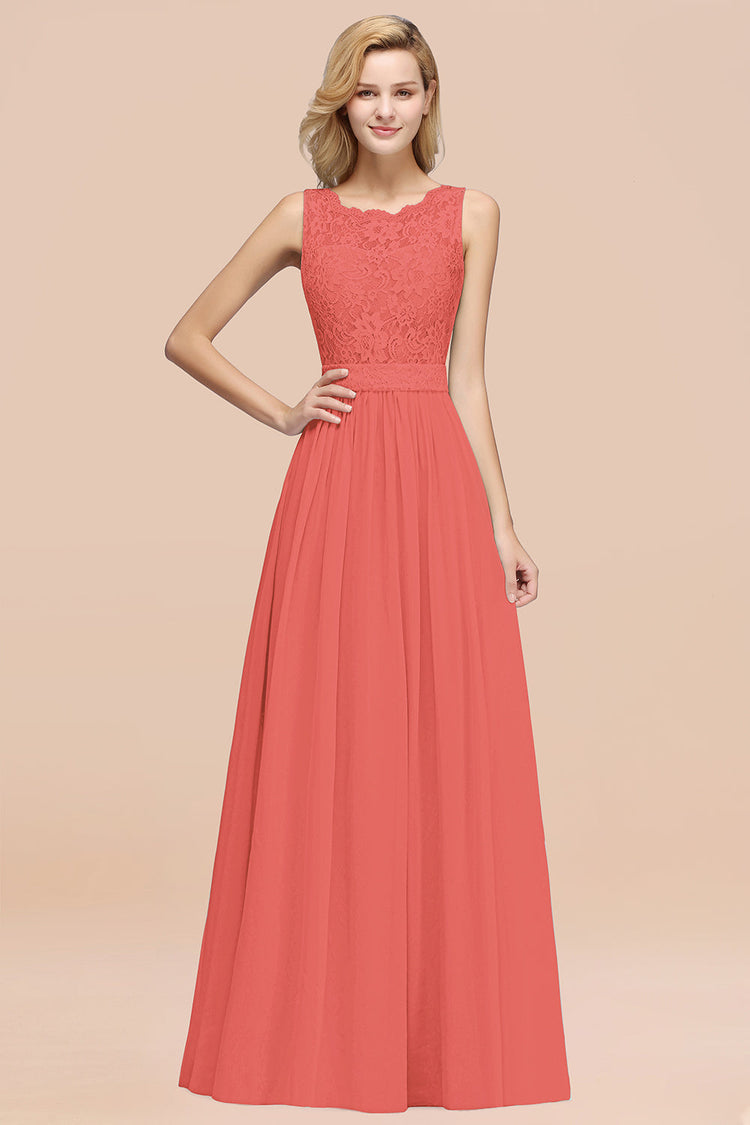 Lilac Chiffon A-Line Ruched Bridesmaid Dress with Ruffles
