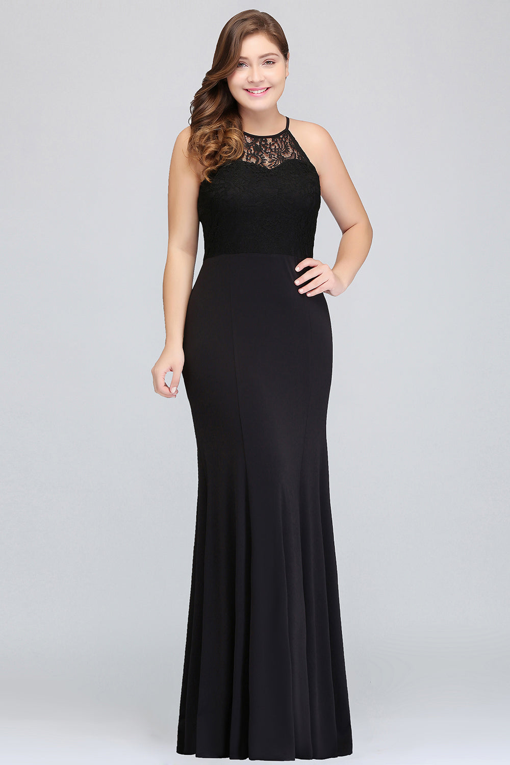 black plus size mermaid dress Plus Size Black Mermaid Prom Dress Scoop Neck Long Sleeve Gold Crystal Beaded Illusion Formal Evening Gown from Dhgate Prom Dresses