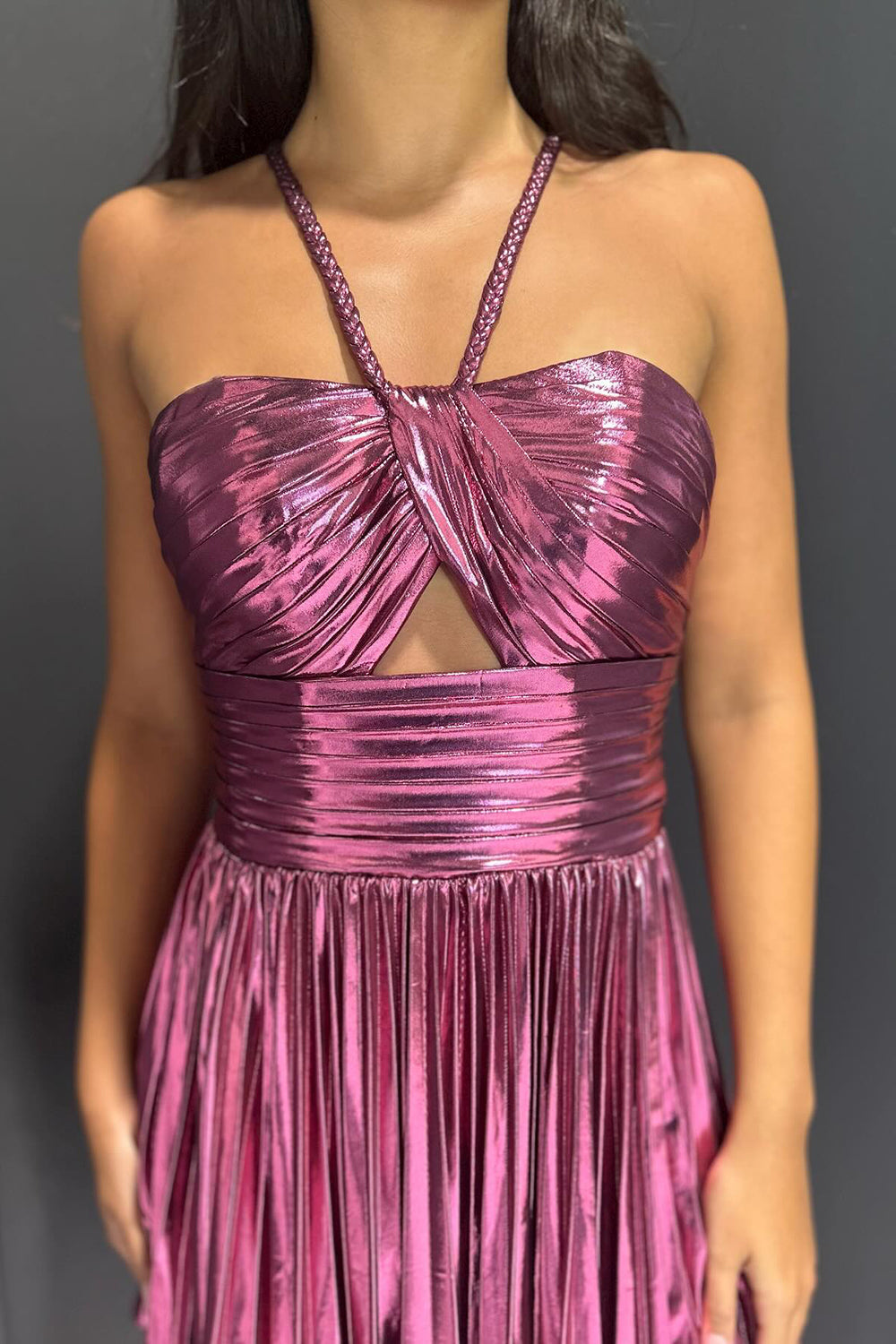 purple halter homecoming dress Purple A-line Halter Sleeveless Short/Mini Sweet 16 / Homecoming Dresses