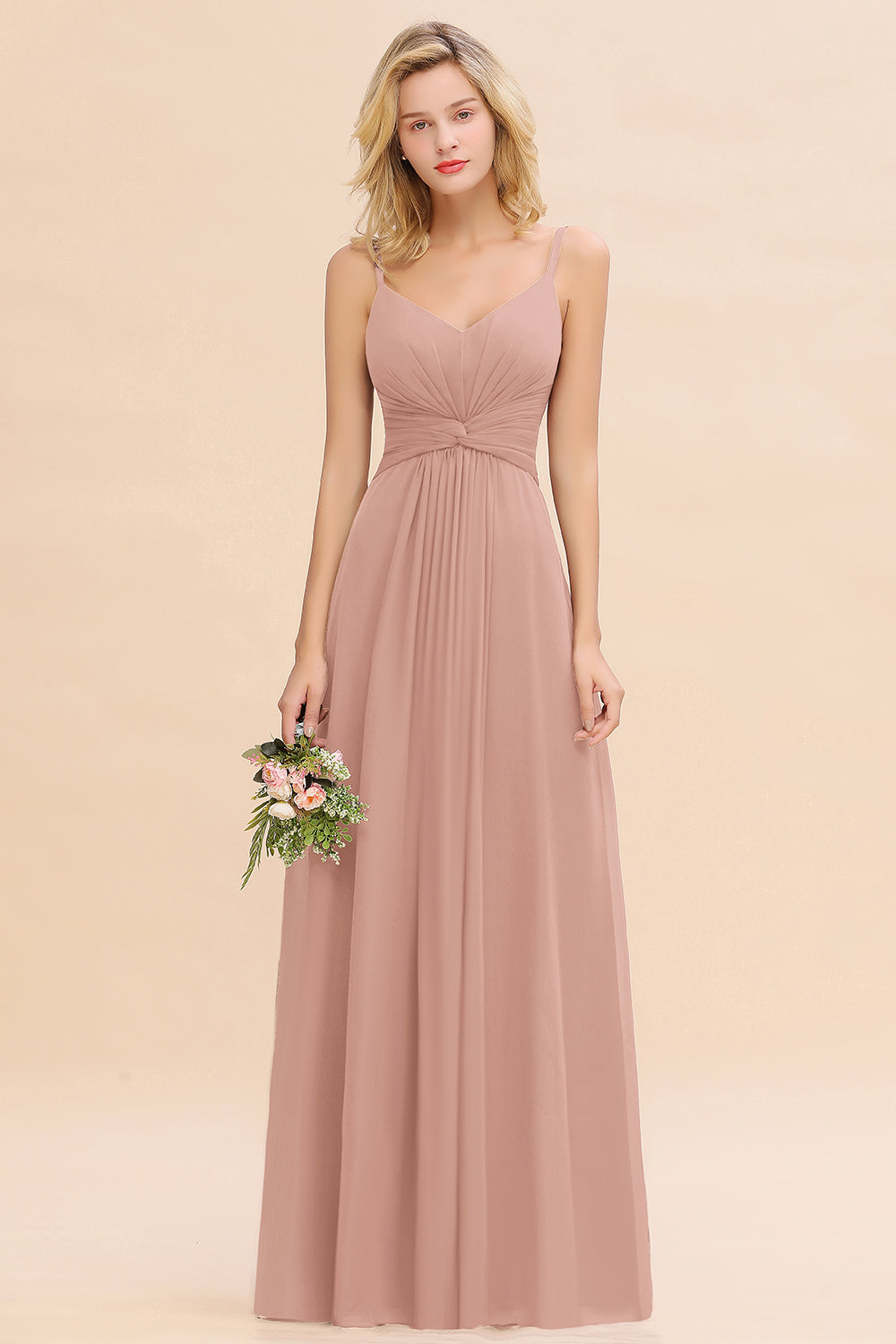 Elegant A-line Chiffon Dress with Diamond Neck Cape Emerald