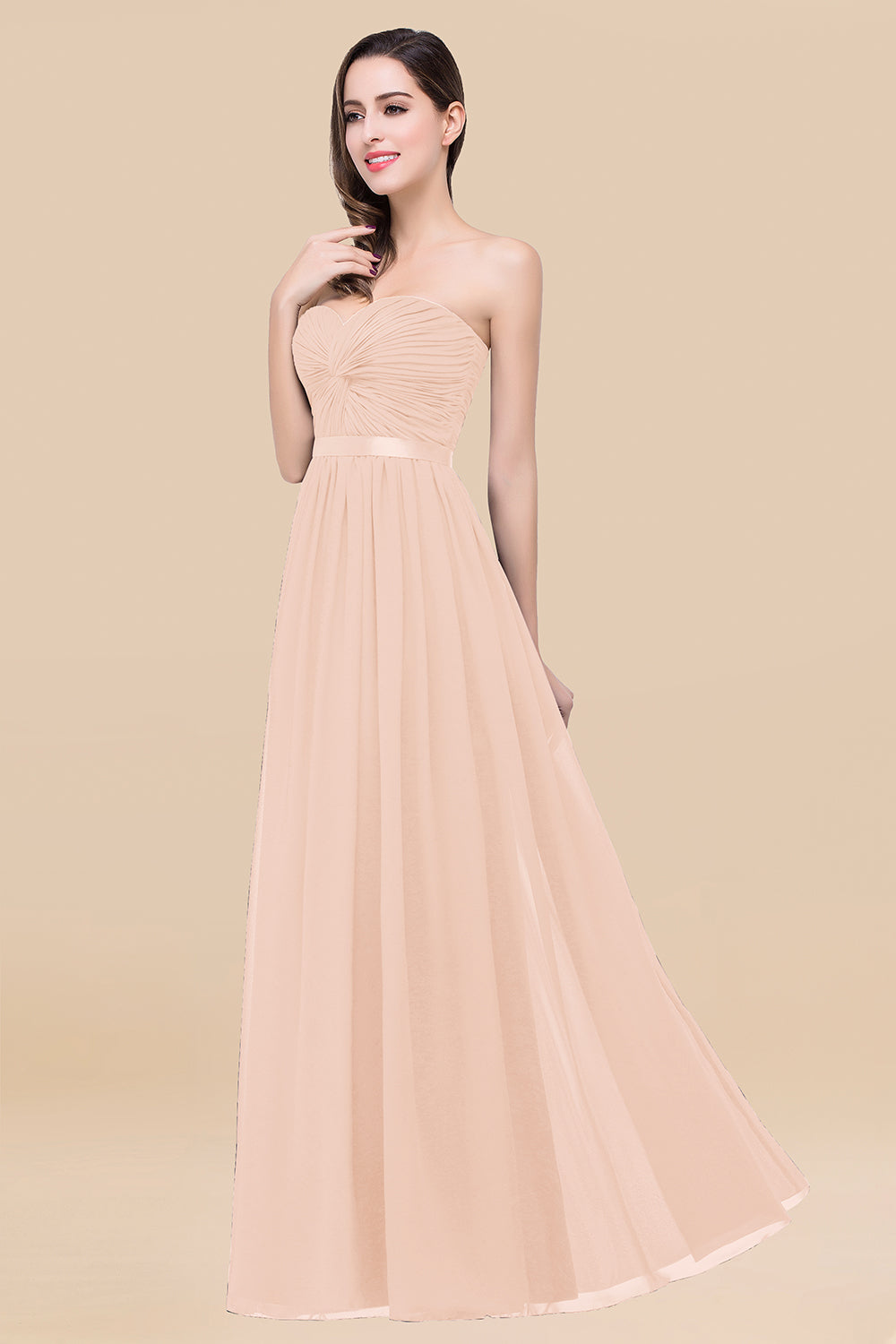 Sweetheart Long Bridesmaid Dresses main image 0