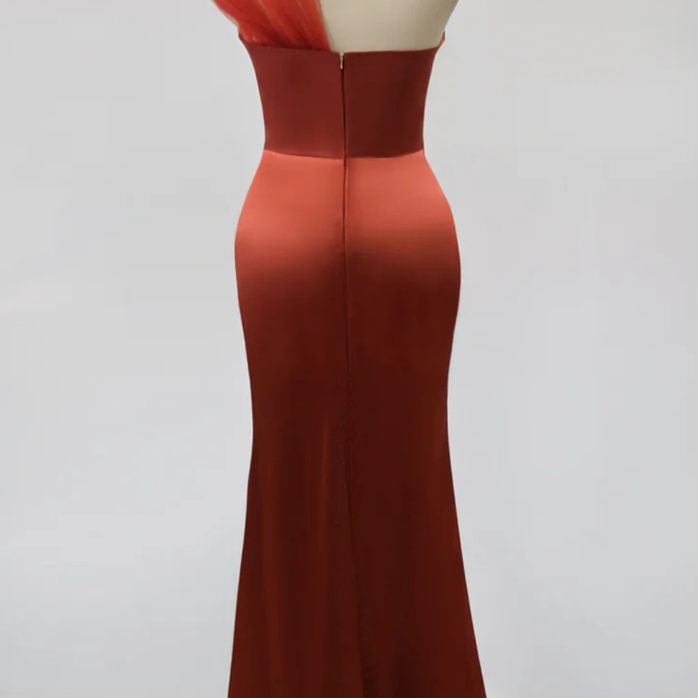 
                  
                    Elegant One Shoulder Sheath Long Prom Dress with Zipper-27dress
                  
                