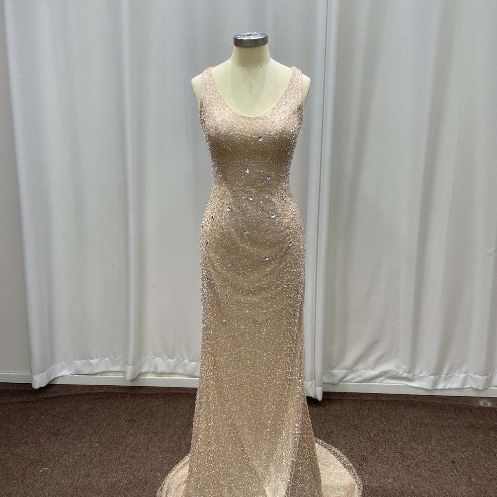 
                  
                    Elegant Long Sleeveless Mermaid Evening Dresses
                  
                