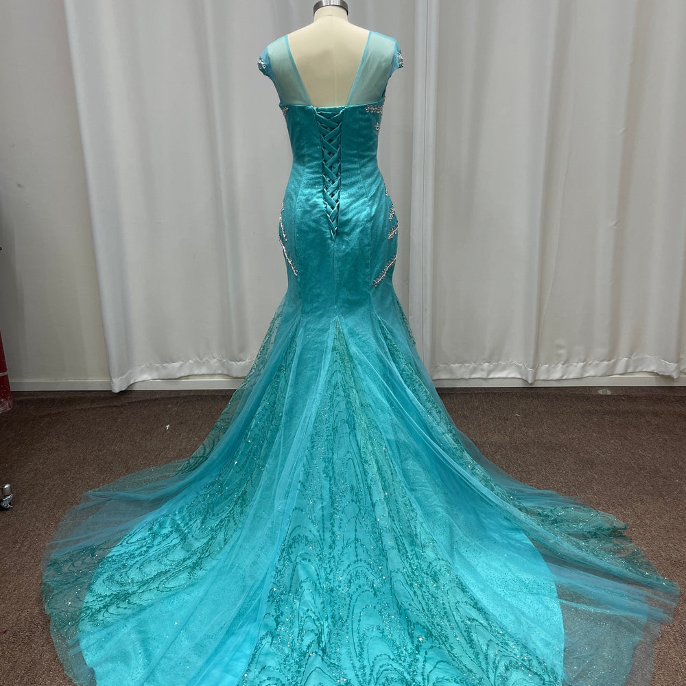 
                  
                    Long Off-the-Shoulder Formal Mermaid Evening Dresses with Beading
                  
                