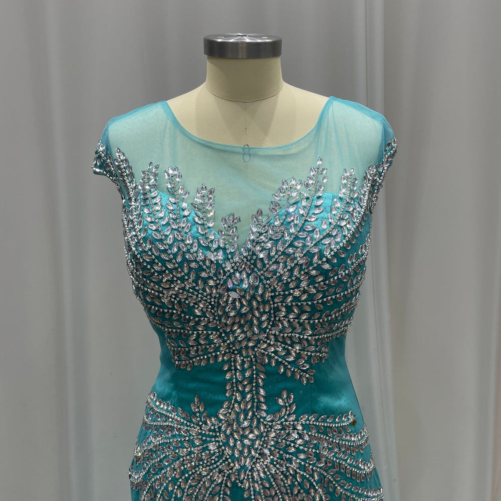 
                  
                    Long Off-the-Shoulder Formal Mermaid Evening Dresses with Beading
                  
                