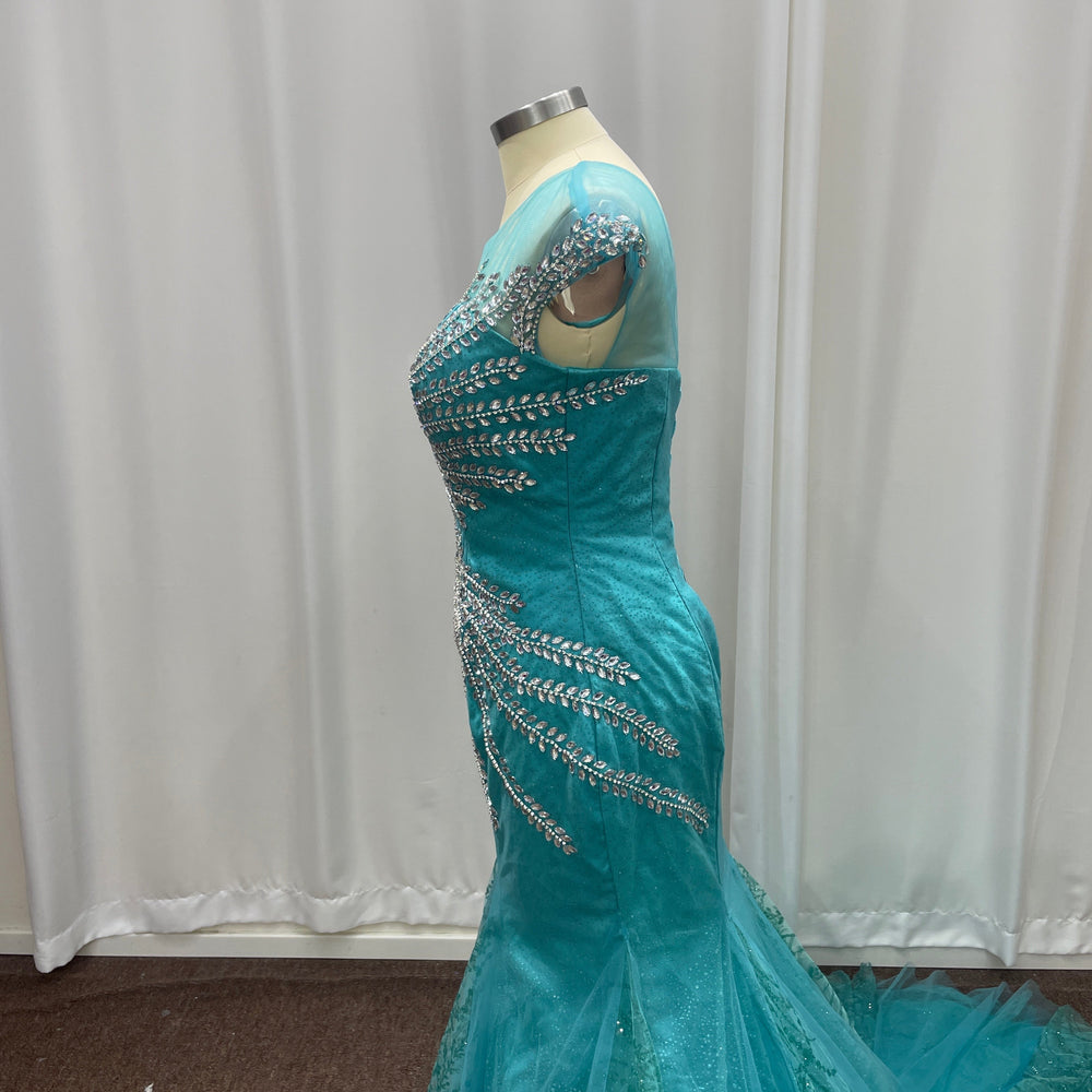 
                  
                    Long Off-the-Shoulder Formal Mermaid Evening Dresses with Beading
                  
                