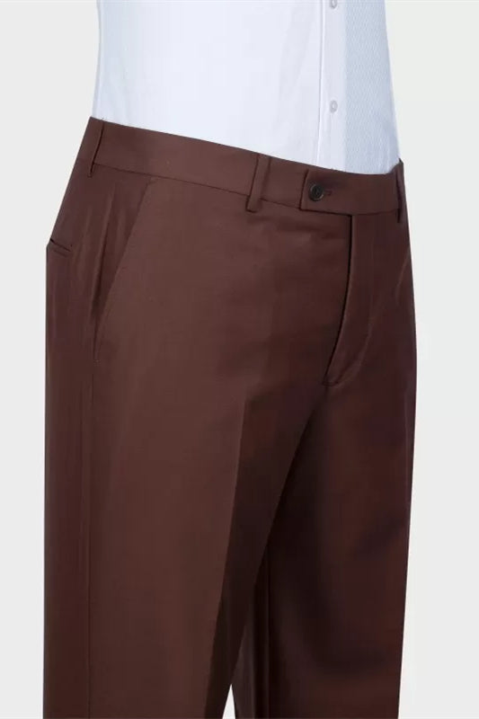 
                  
                    Larry Glamorous Brown Shawl Lapel Double Breasted Wedding Suits
                  
                