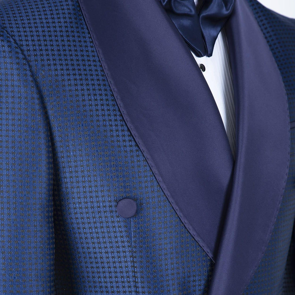 
                  
                    Len Chic Navy Two Pieces Double Breasted Shawl Lapel Wedding Suits
                  
                