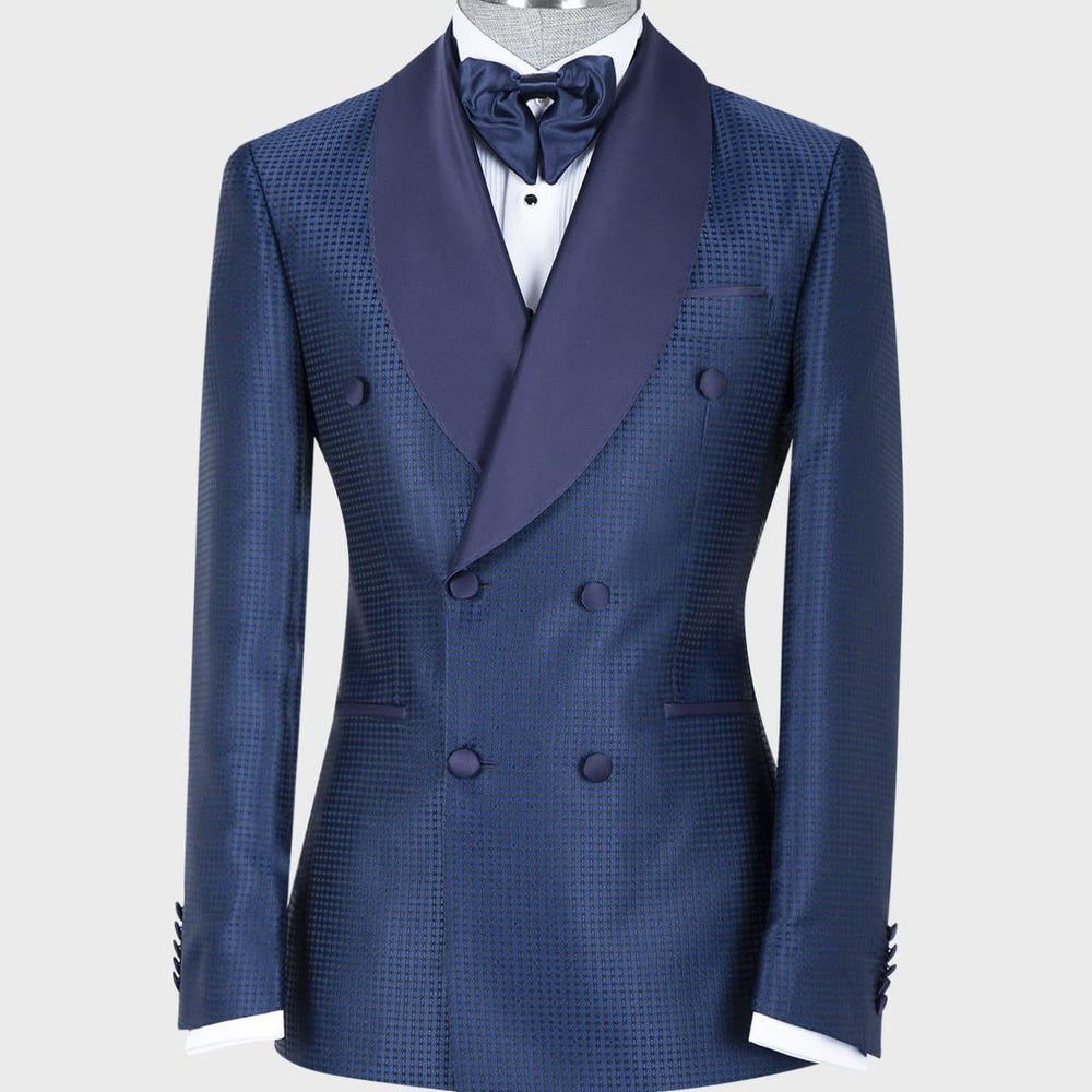 
                  
                    Len Chic Navy Two Pieces Double Breasted Shawl Lapel Wedding Suits
                  
                