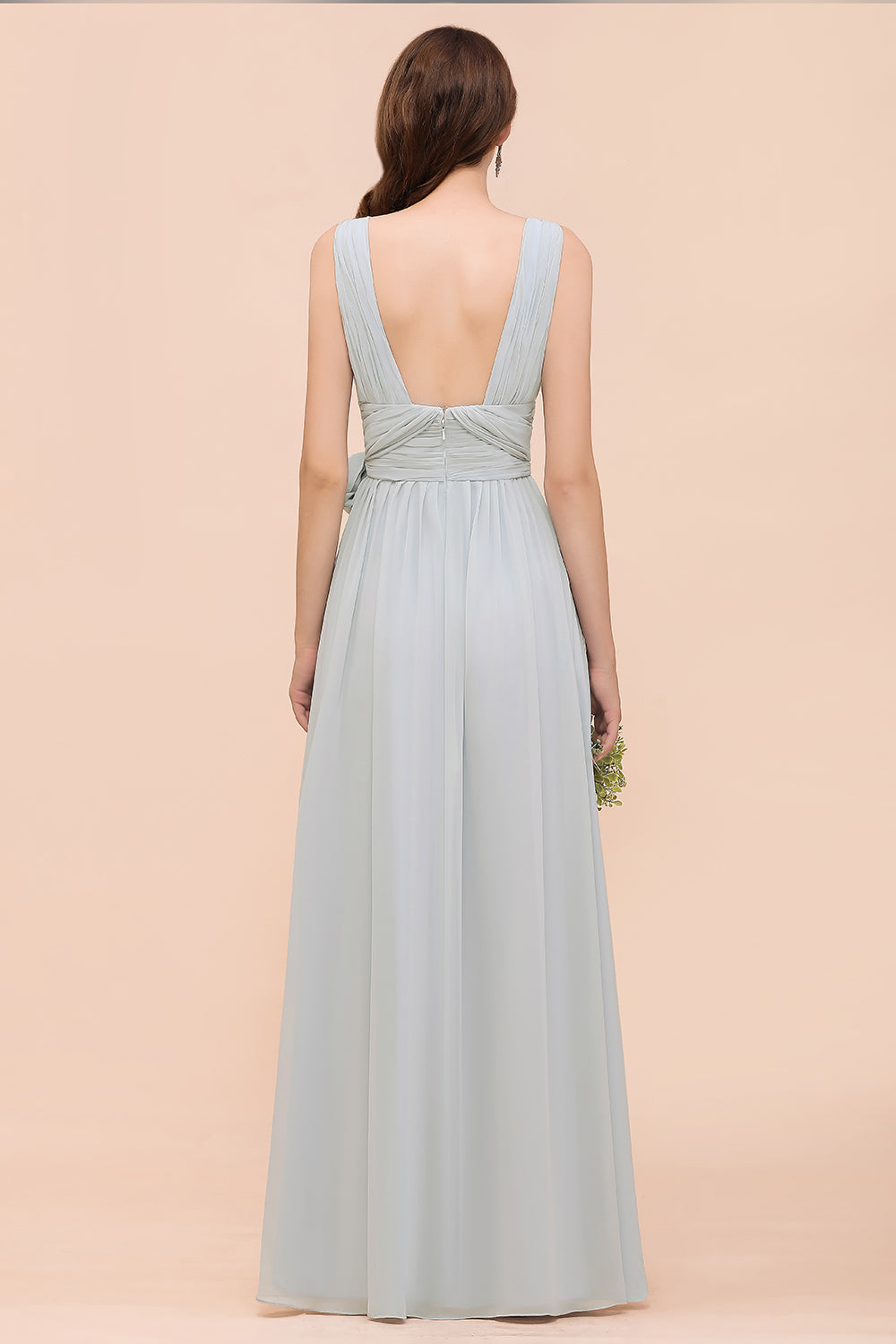 Long A-Line Chiffon Wedding Guest Dress Infinity Bridesmaid Dress Long A-Line Chiffon Wedding Guest Dress Infinity Bridesmaid Dress