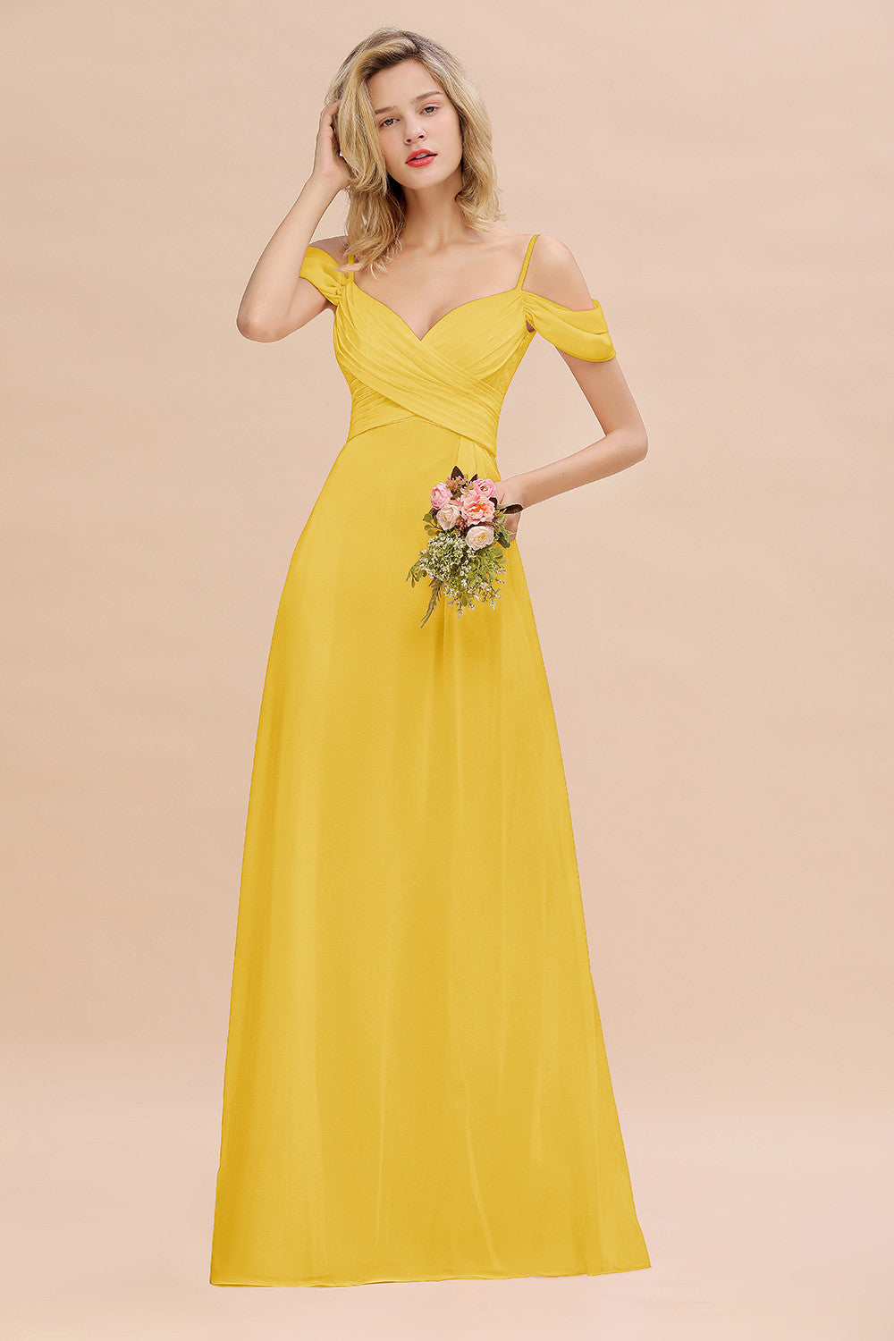Rust Dress Bridesmaid Sleeveless A-Line Spaghetti Straps Stretch Satin Bridesmaid Dresses With Split
