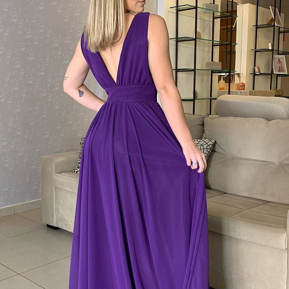 cheap purple dresses Layered Tulle A Line Sweetheart Neck Prom Dress L429 purple evening dress V Neck Purple Prom Dresses