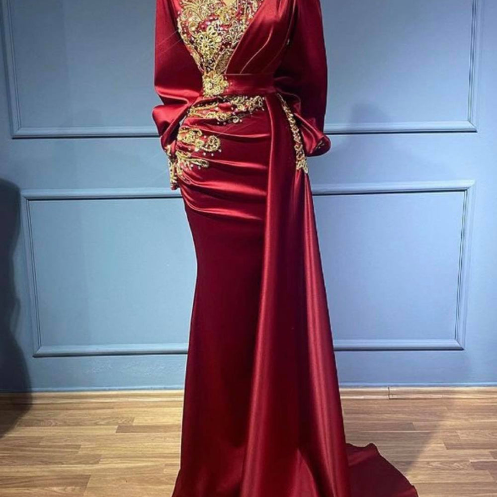 burgundy prom dresses A-line V-neck Beaded Tulle Long Prom Dress APD3146 Whether you choose to highlight the A Ball Gown Burgundy Prom Dress
