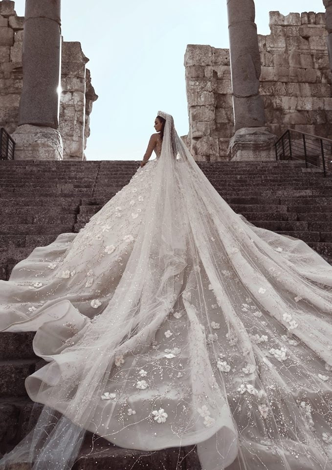 Long Sleeves Ball Gown Sweetheart Beading Floral Lace Wedding Dresses Long Sleeves Ball Gown Sweetheart Beading Floral Lace Wedding Dresses