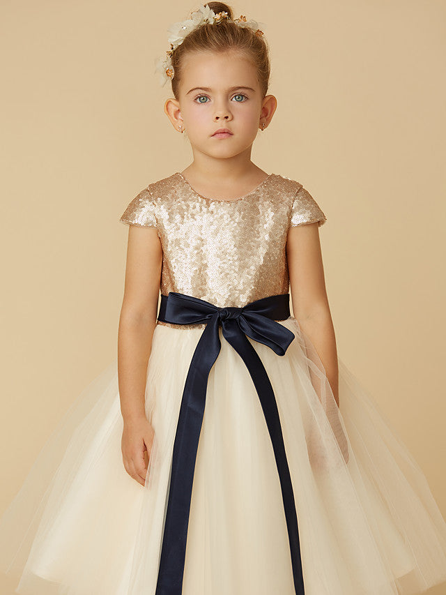 Cinderella Couture CCK-9152 Frilly Tulle and Sequin Pageant or Flower Girl Dress main image 0