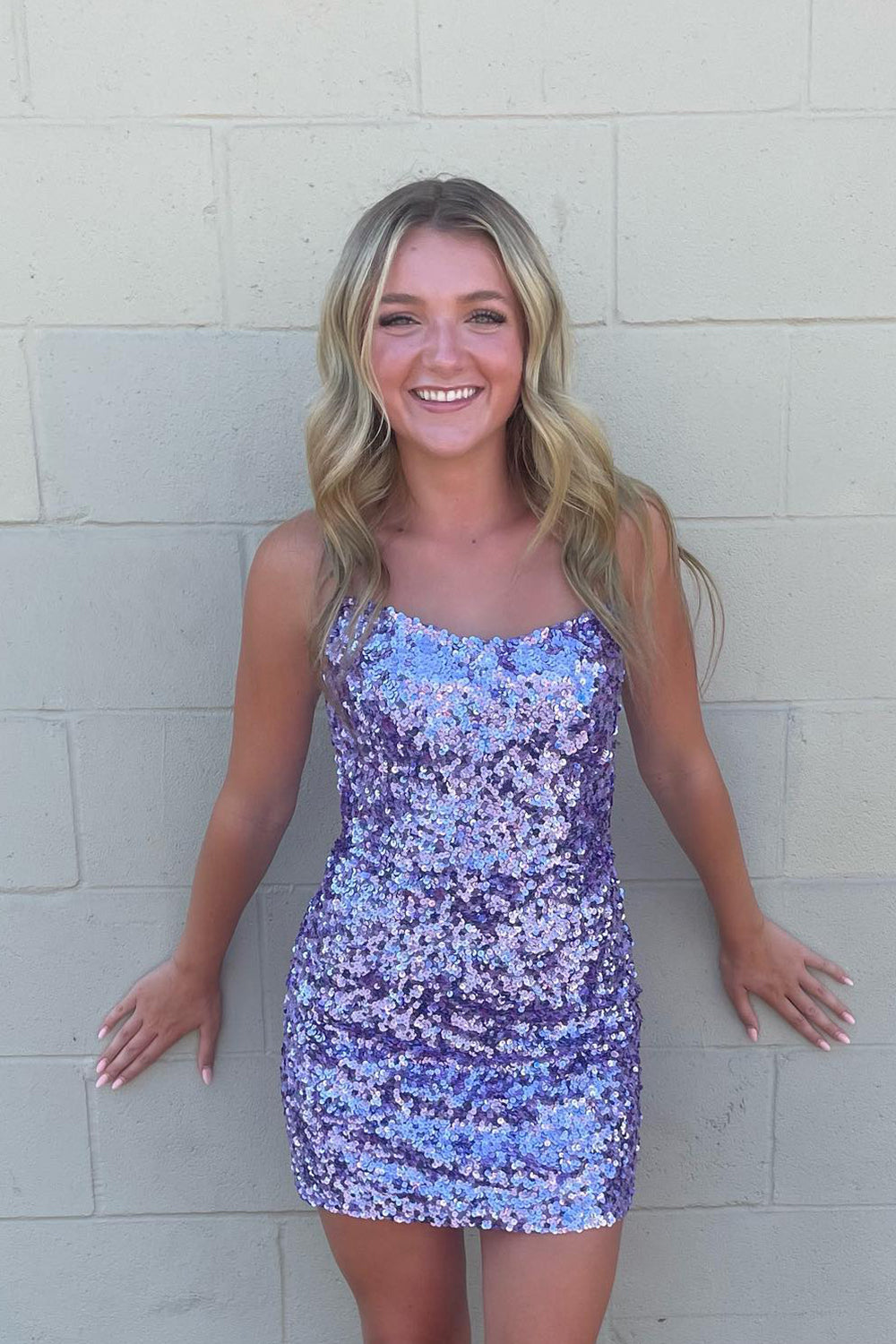 Sparkly Fuchsia Sequins Strapless Sleeveless Tight Homecoming Dress Sparkly Fuchsia Sequins Strapless Sleeveless Tight Homecoming Dress