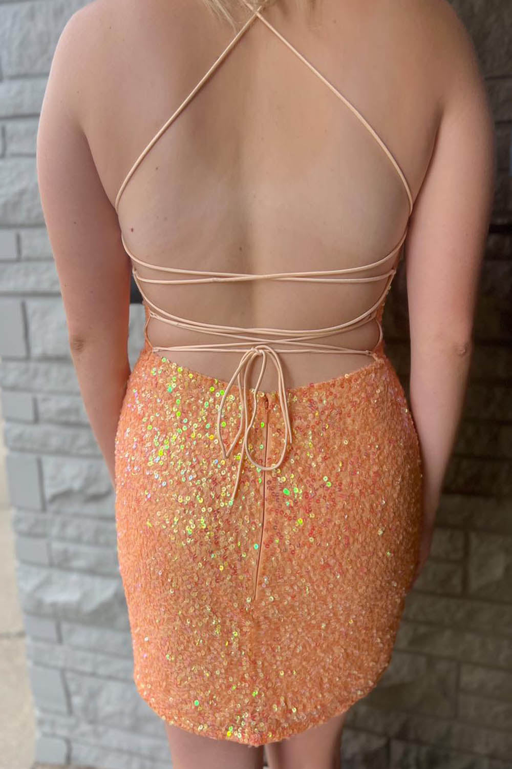 Sparkly Fuchsia Sleeveless Sequin Tight Short Homecoming Dress Sparkly Fuchsia Sleeveless Sequin Tight Short Homecoming Dress
