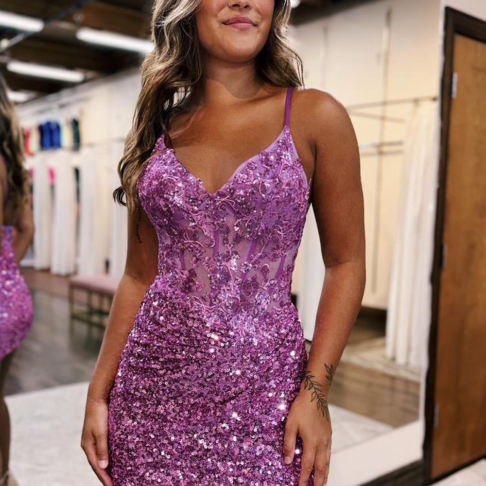 short purple homecoming dresses Primavera Couture 4221 Size 16 Dress while the short length is perfect for dancing and special occasions Purple Homecoming Dresses | Lavender